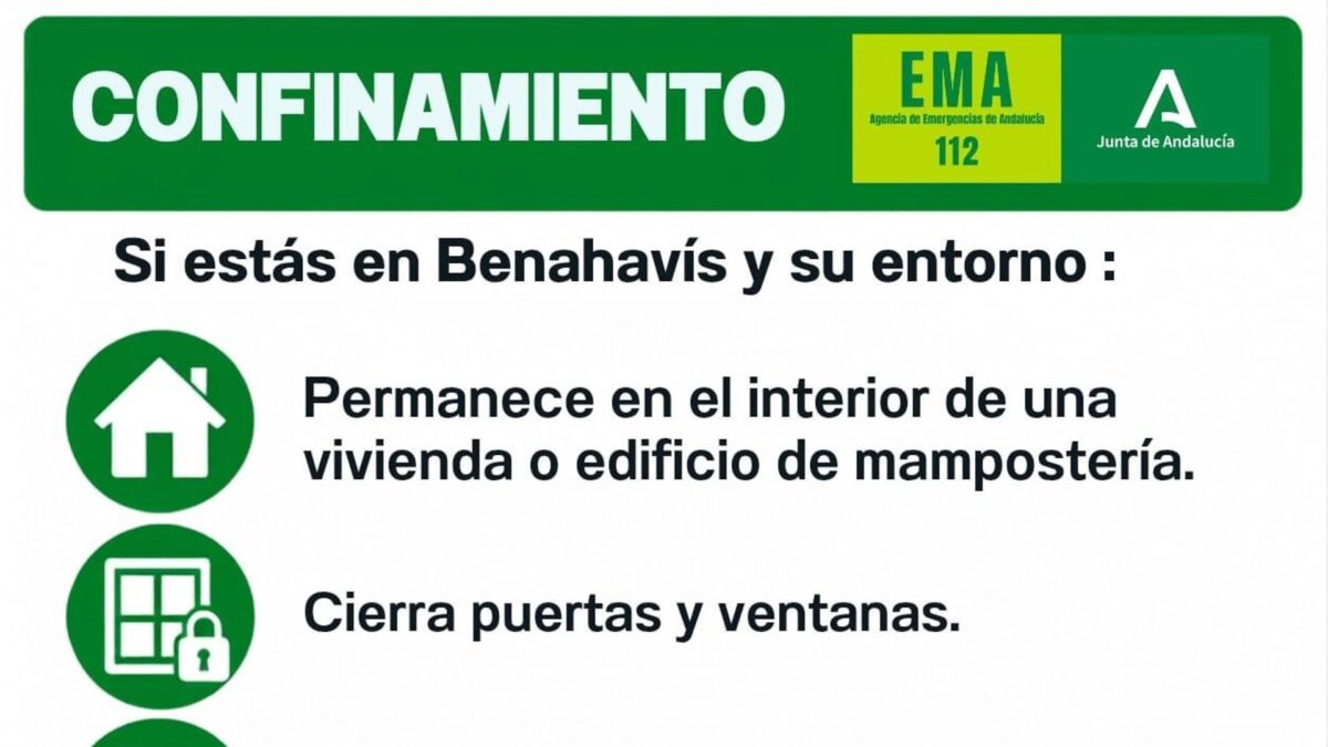 La EMA envía un mensaje ES-Alert a la población de Benahavís ante la evolución del incendio forestal
