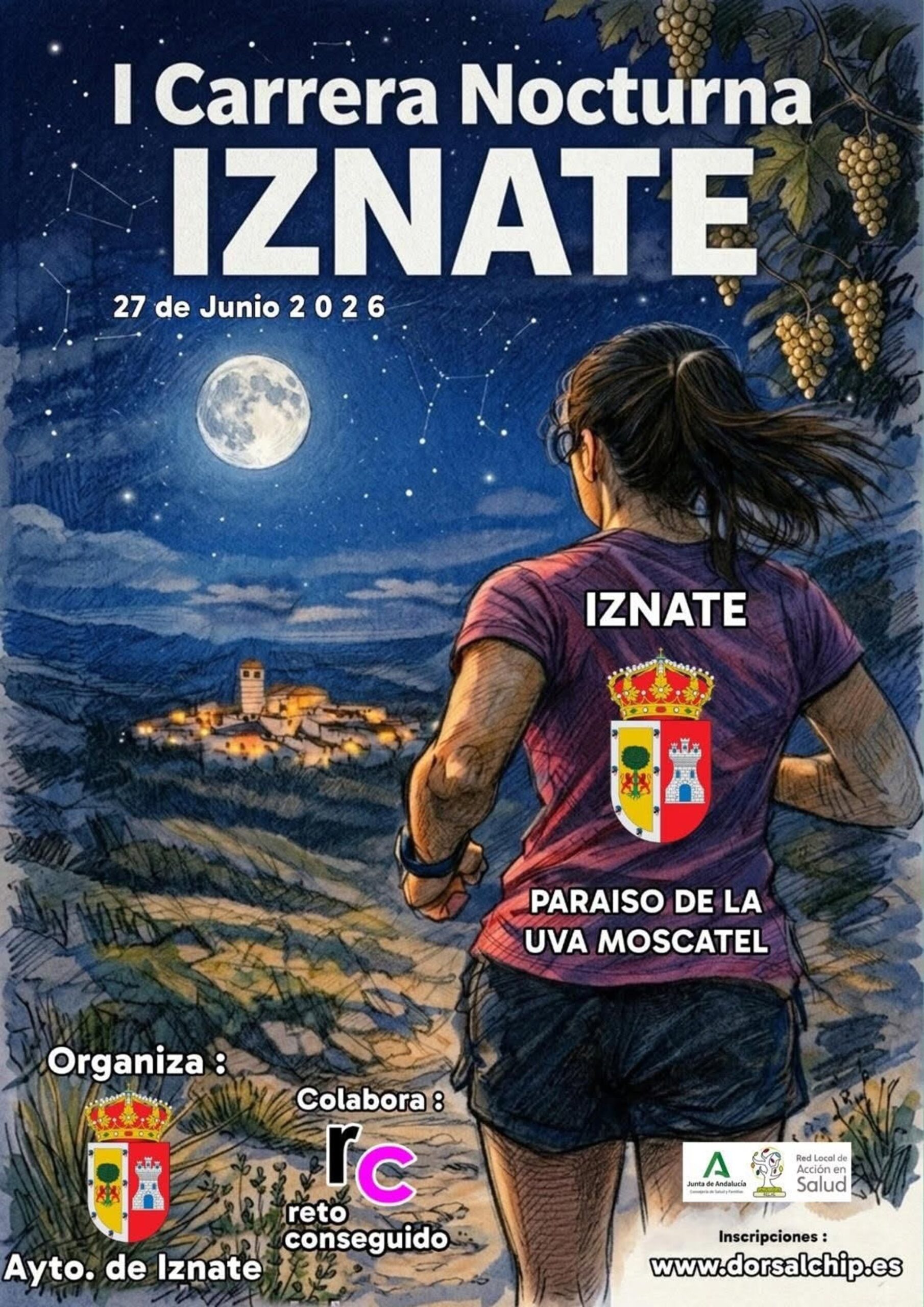 La I edición de la Carrera Nocturna de Iznate se celebrará el 27 de junio