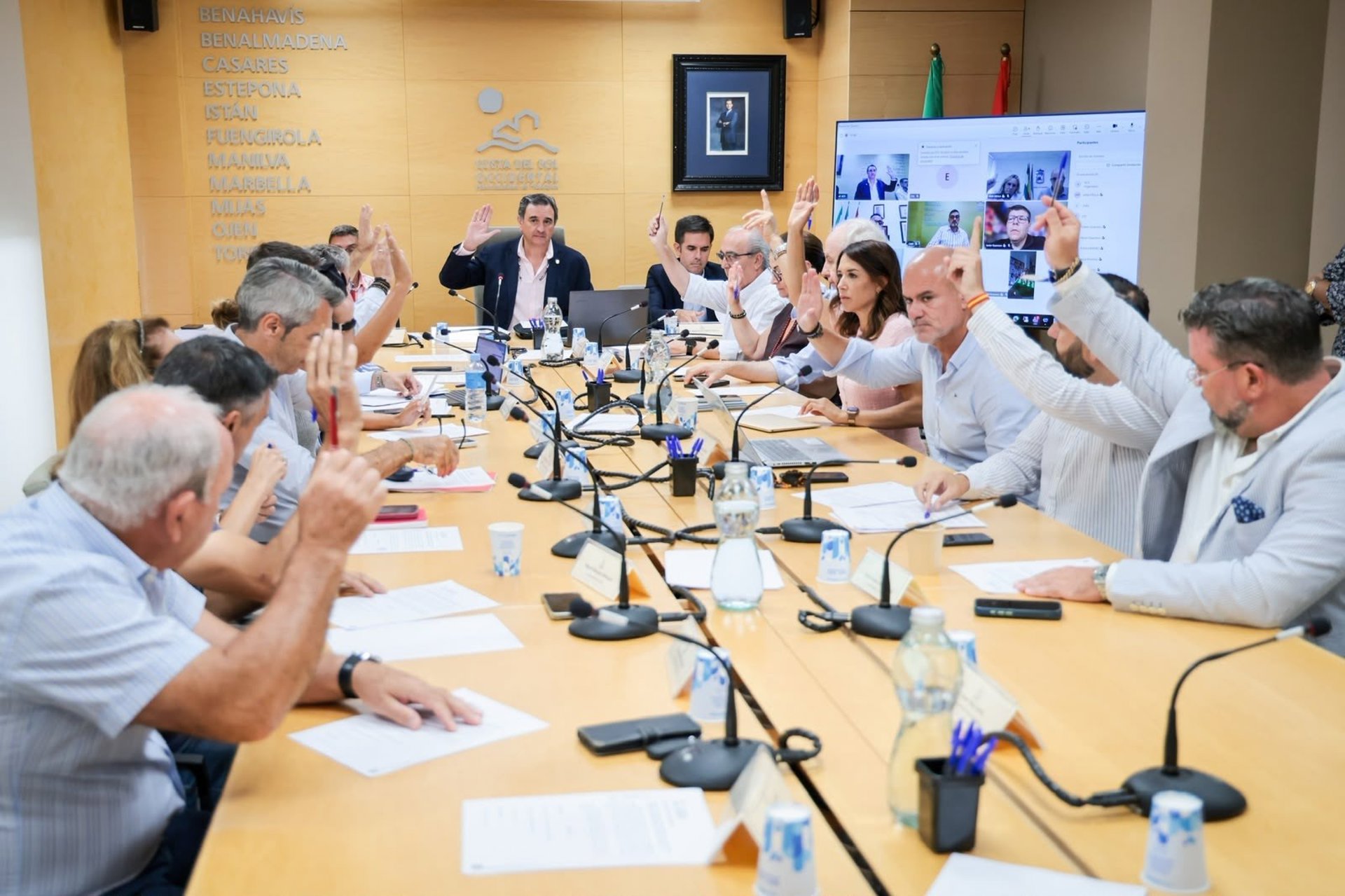 La Mancomunidad de Municipios de Costa del Sol Occidental aprueba sus presupuestos para 2026