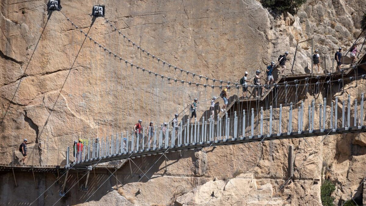 Las entradas para visitar el Caminito del Rey hasta mayo de 2027 salen a la venta este miércoles