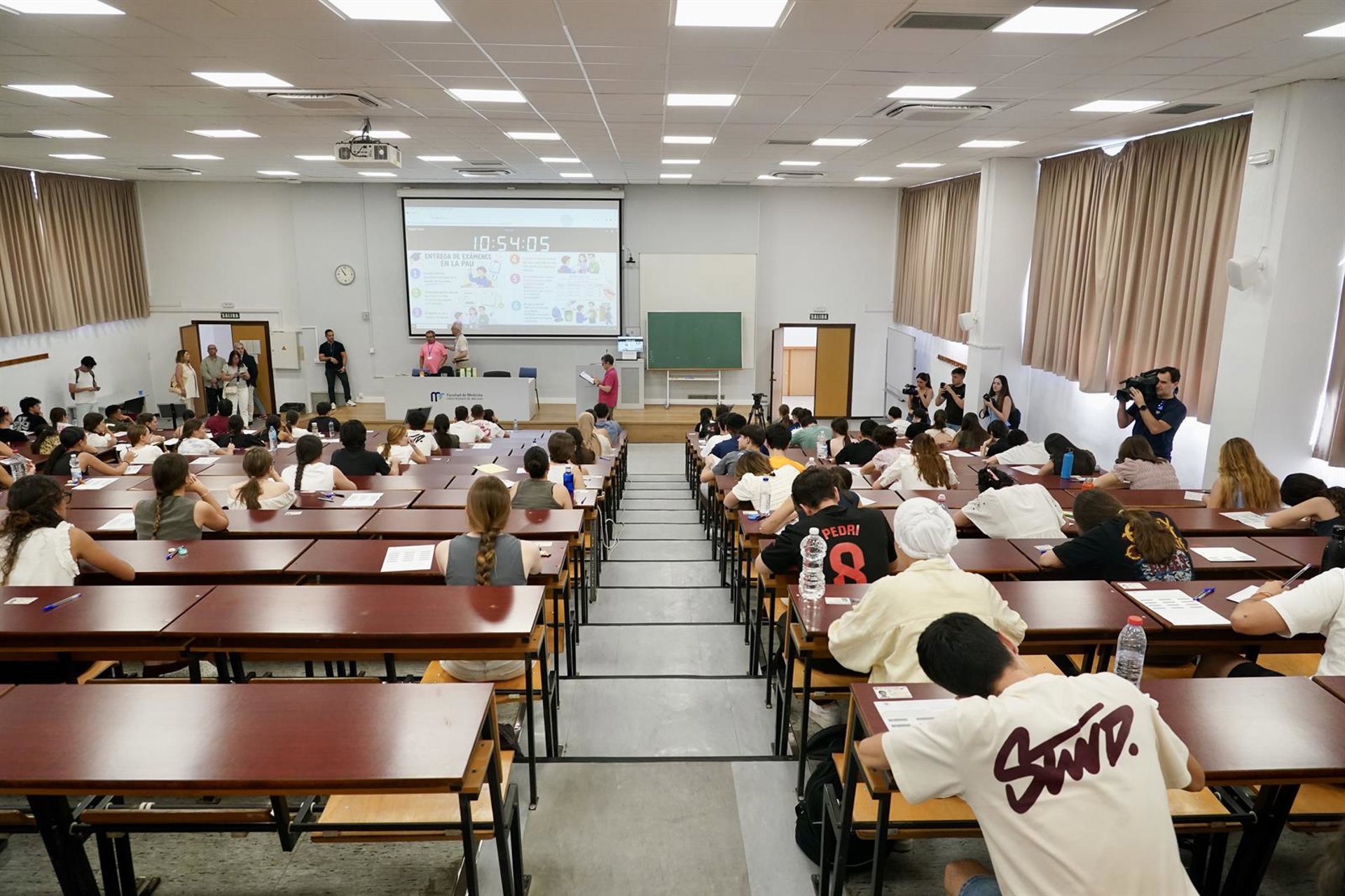 Más del 91% del alumnado de Málaga supera las Pruebas de Acceso a la Universidad