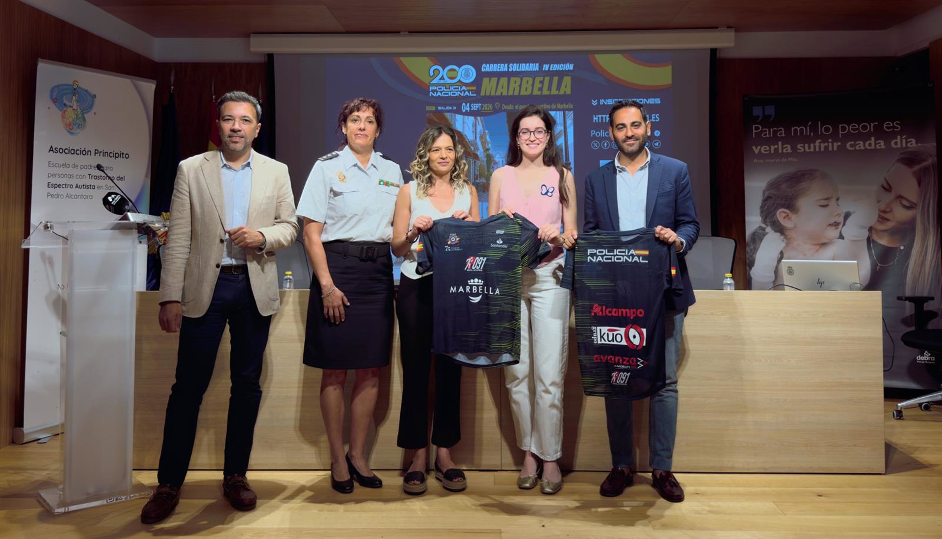 Marbella respalda la IV Carrera Solidaria Ruta 091 que se celebra el 4 de septiembre