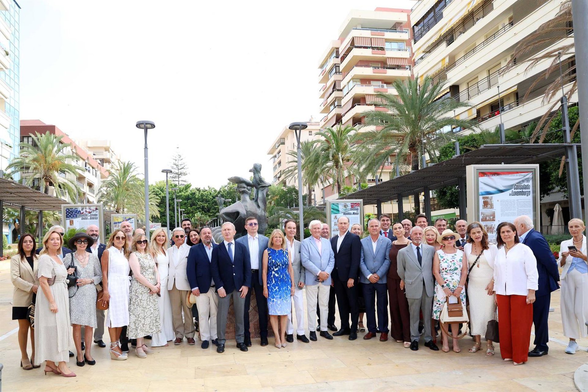 Marbella se suma a la conmemoración de los cuatro siglos de historia del Cuerpo Consular con una muestra
