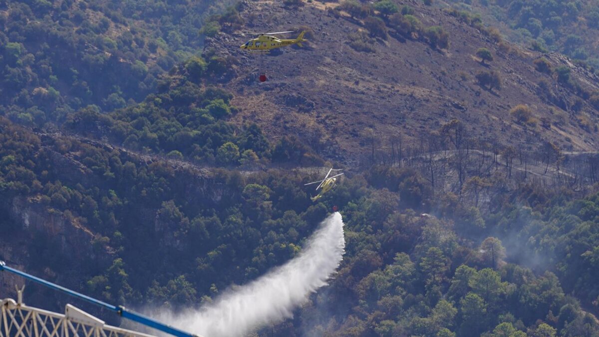 Muere un hombre de 78 años que resultó herido en el incendio de Benahavís