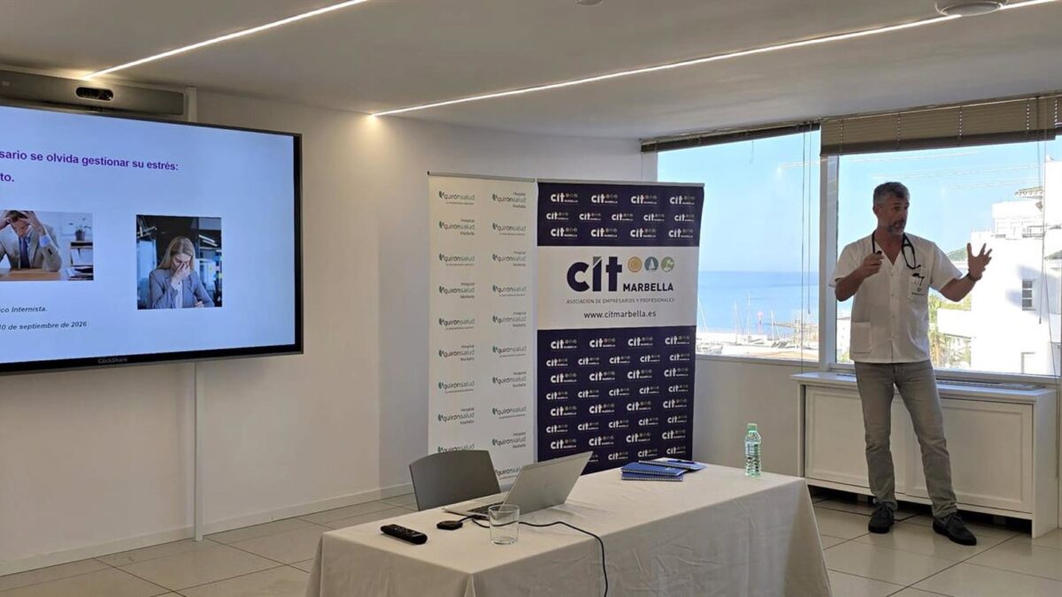 Quirónsalud Marbella advierte de que el estrés crónico puede afectar a la salud y al rendimiento de empresarios