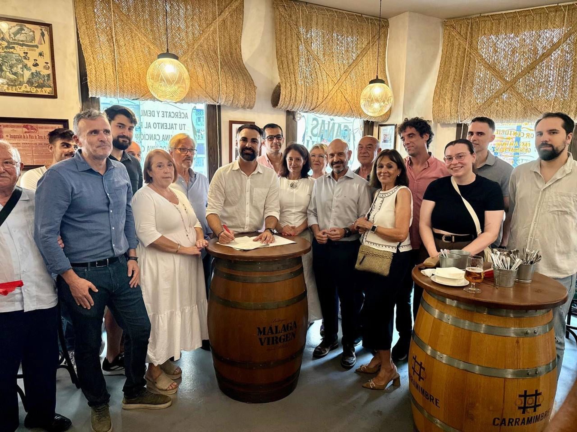 Ruiz Araujo formaliza precandidatura a primarias del PSOE a la Alcaldía de Málaga para "abrir una nueva etapa"