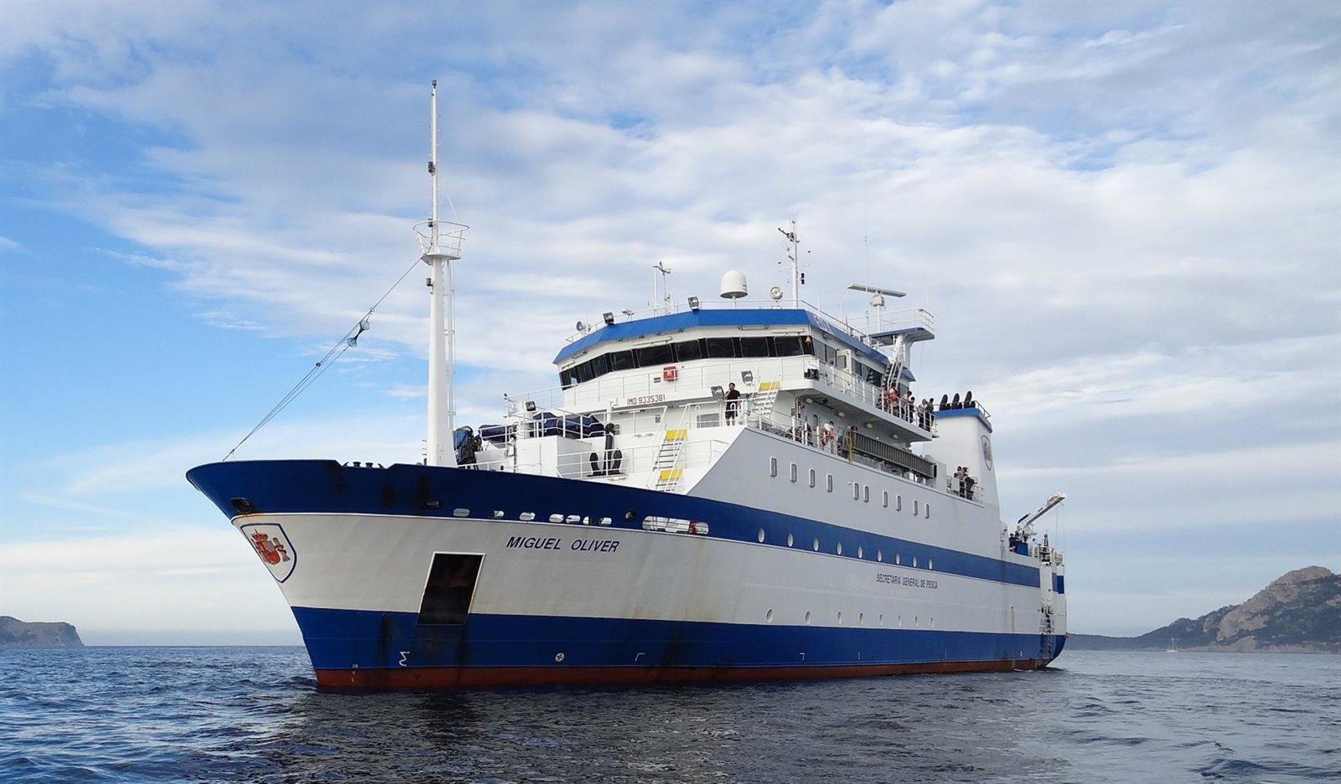 Un equipo científico del IEO evalúa desde Málaga los recursos pesqueros del mediterráneo occidental