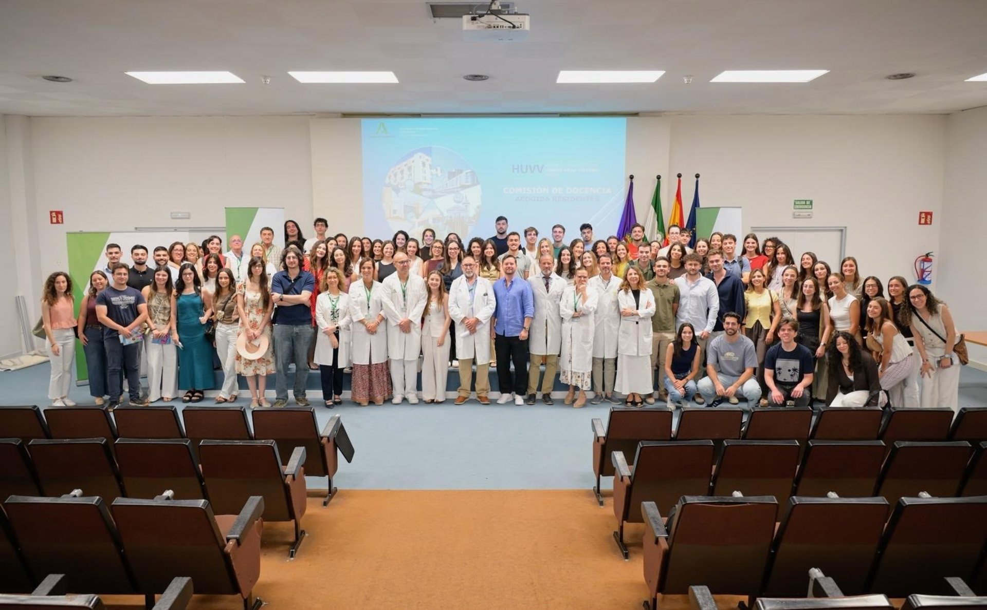Un total de 80 profesionales inician su etapa formativa como especialistas en el Hospital Clínico de Málaga