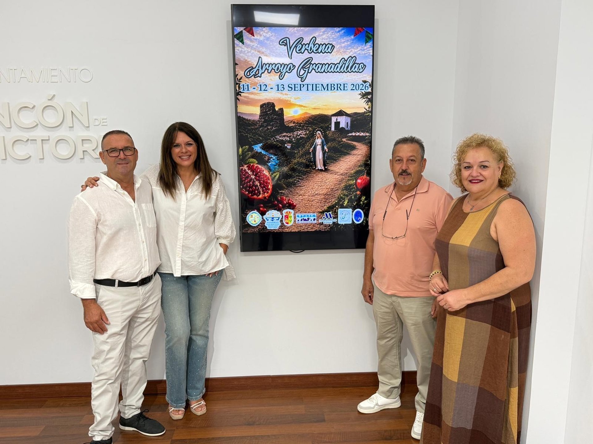 Vecinos de Granadillas en Rincón de la Victoria se preparan para su tradicional verbena