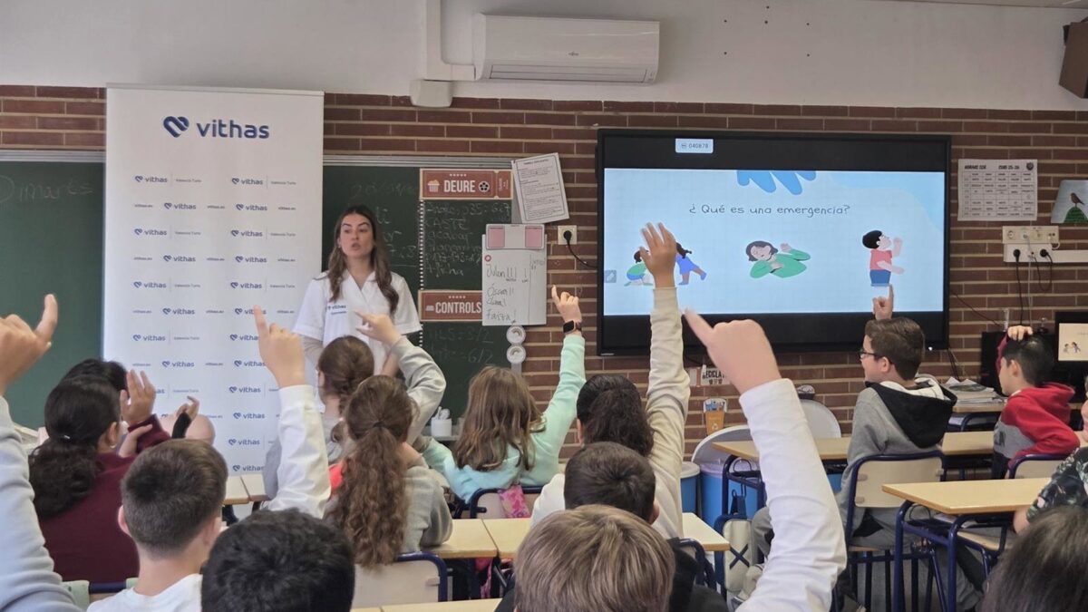 Vithas Aula Salud Colegios reanuda sus talleres para formar a niños y adolescentes en hábitos saludables