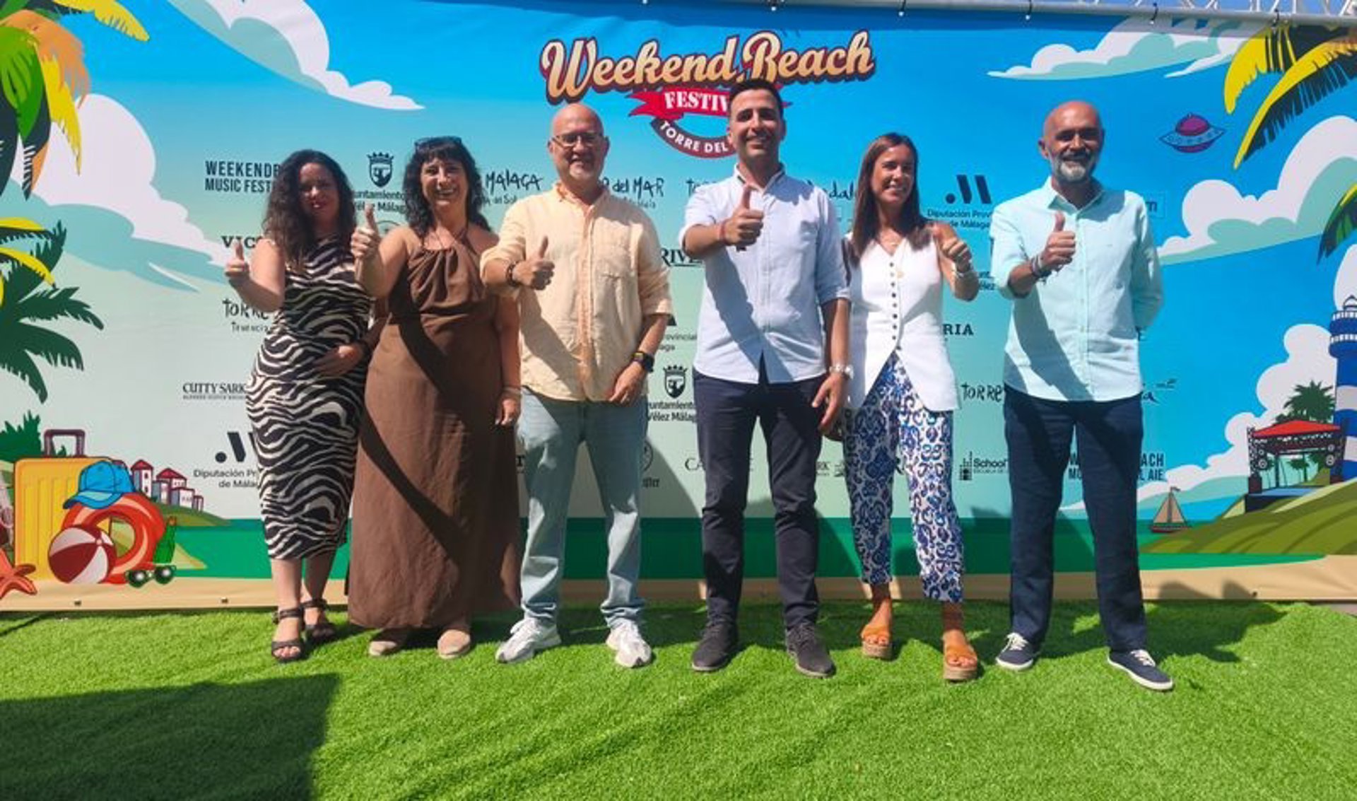 Weekend Beach Torre del Mar arranca este jueves con tres días de música rock, pop, urbana y electrónica