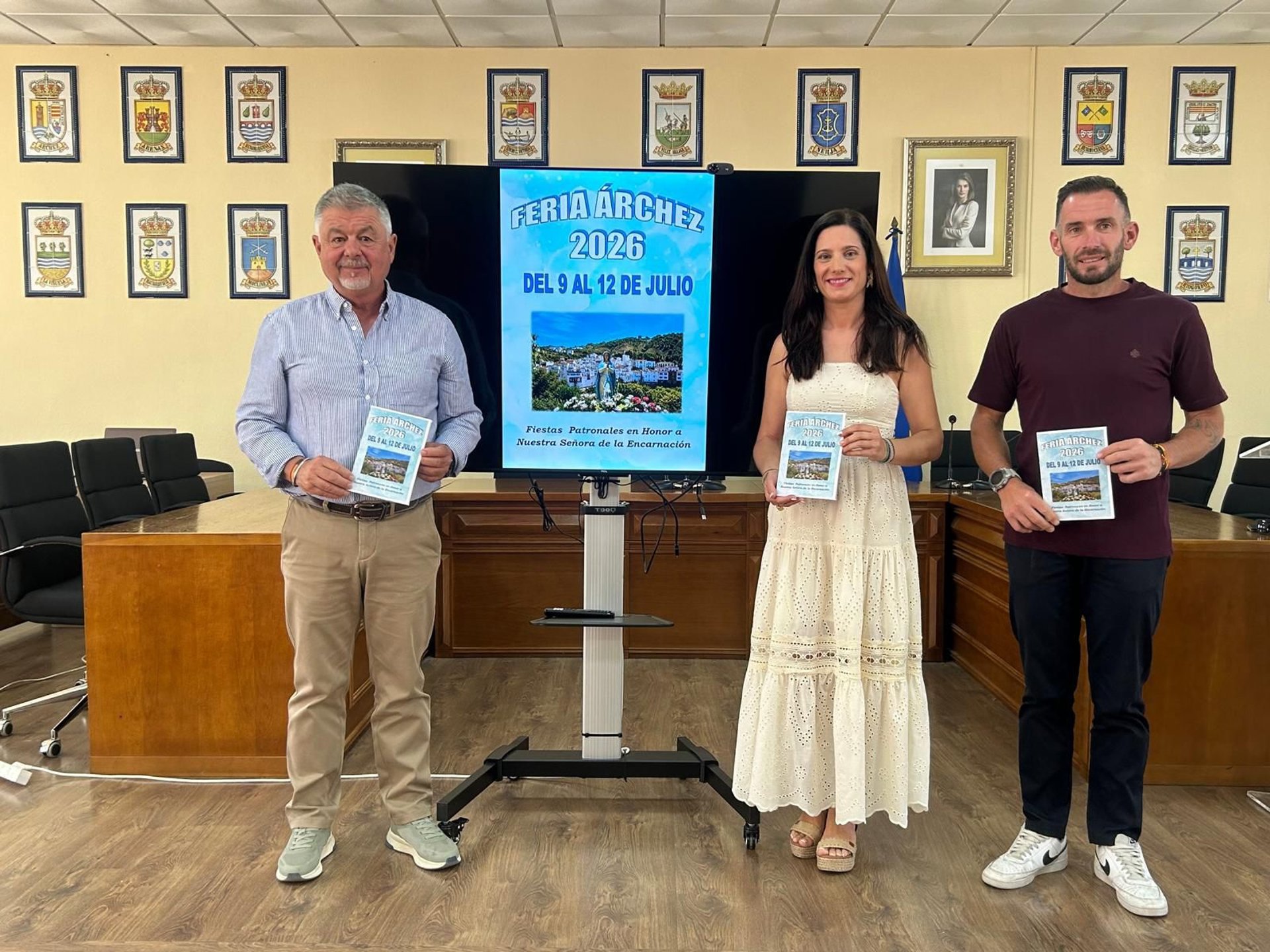 Árchez celebra su Feria 2026 en honor a Nuestra Señora de la Encarnación con diversas actividades
