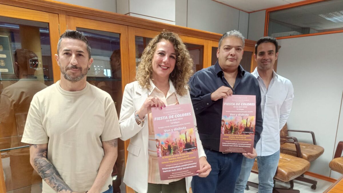 Benalmádena acoge el domingo el Holi o Fiesta de los Colores, la tradicional celebración de la comunidad hindú