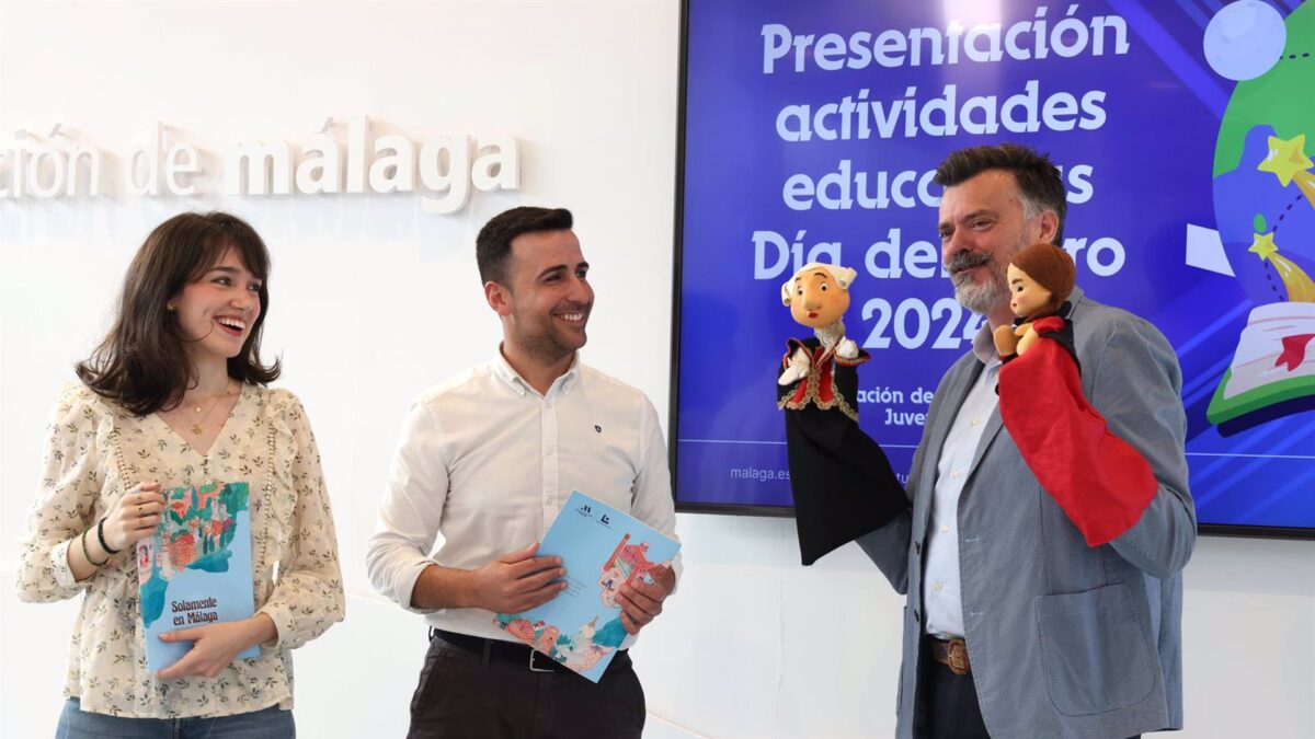 Diputación celebrará el Día del Libro en colegios con representaciones de títeres y una publicación ilustrada