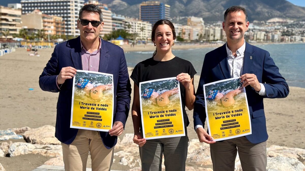 El Ayuntamiento de Fuengirola organiza la I Travesía a Nado 'María de Valdés'