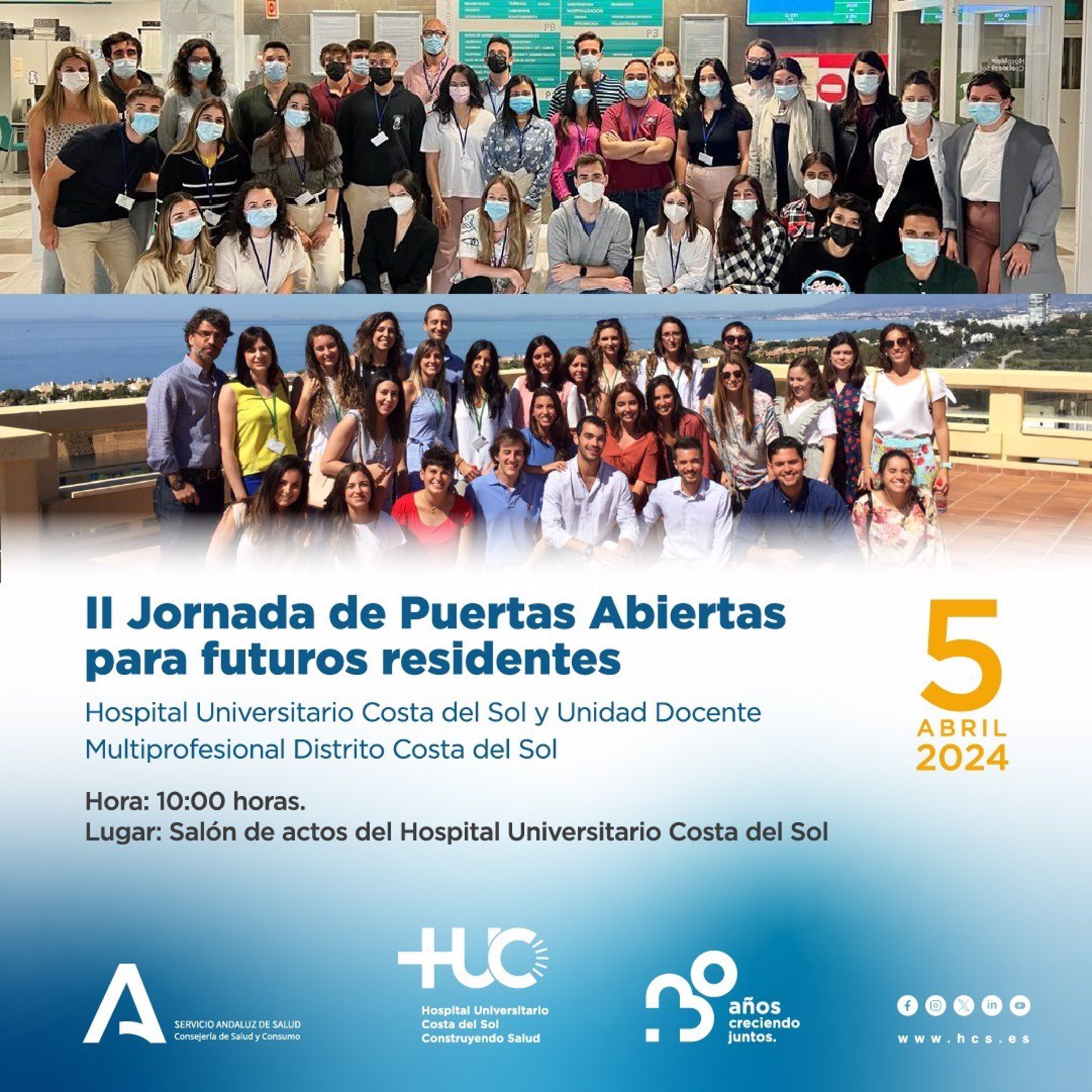 El Costa del Sol y Distrito de Atención Primaria celebran jornadas de puertas abiertas para futuros residentes