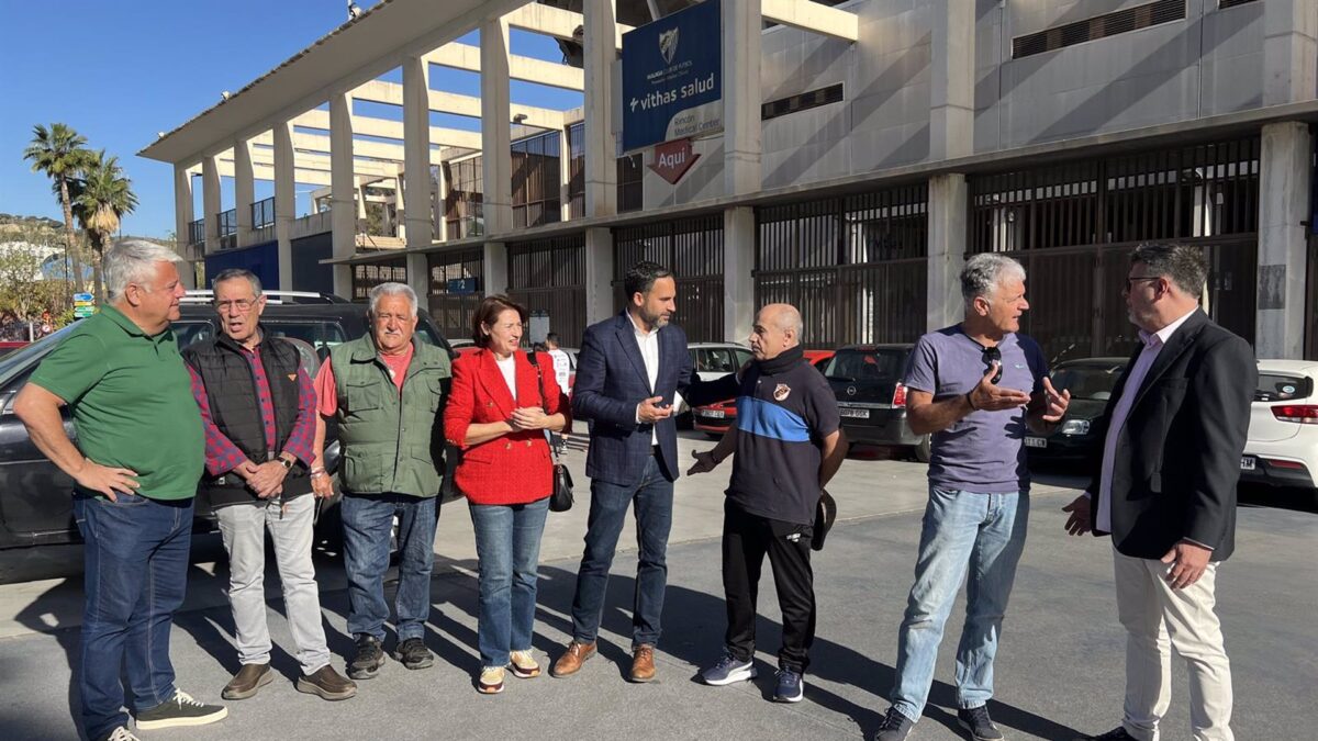 El PSOE reclama la llegada del metro a La Rosaleda para "acabar con el caos de tráfico" en La Roca y Martirico