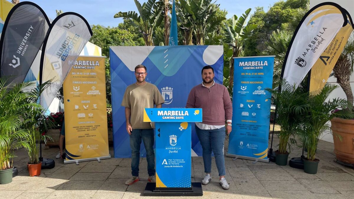 El evento Marbella Gam1ng Days convertirá a la ciudad "en un paraíso gamer" durante este fin de semana