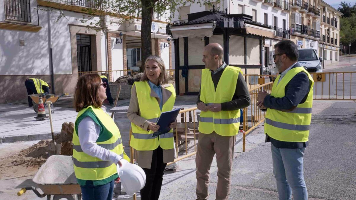 La Diputación destina medio millón de euros a obras del PFEA en Archidona en 2022 y 2023