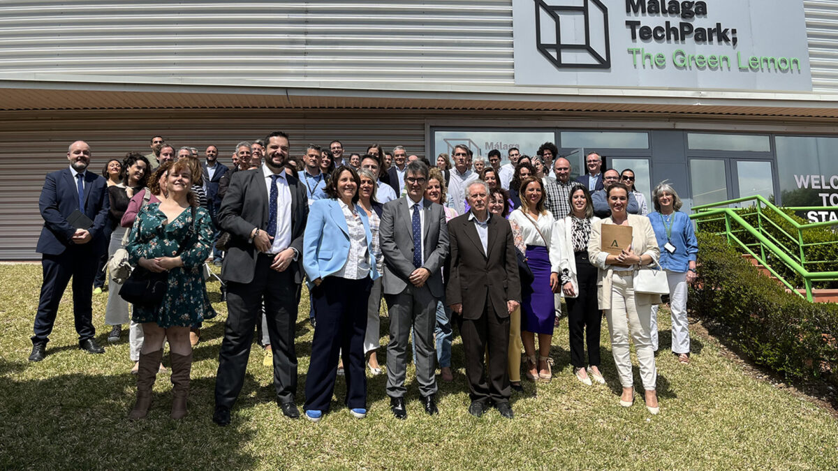 La UMA exhibe su estrategia de transparencia ante las empresas de Málaga Tech Park
