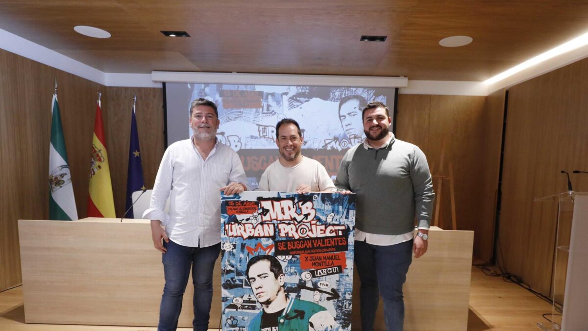 Marbella pone en marcha MRB Urban Project dirigido a 1.500 estudiantes y que arranca con una charla de El Langui