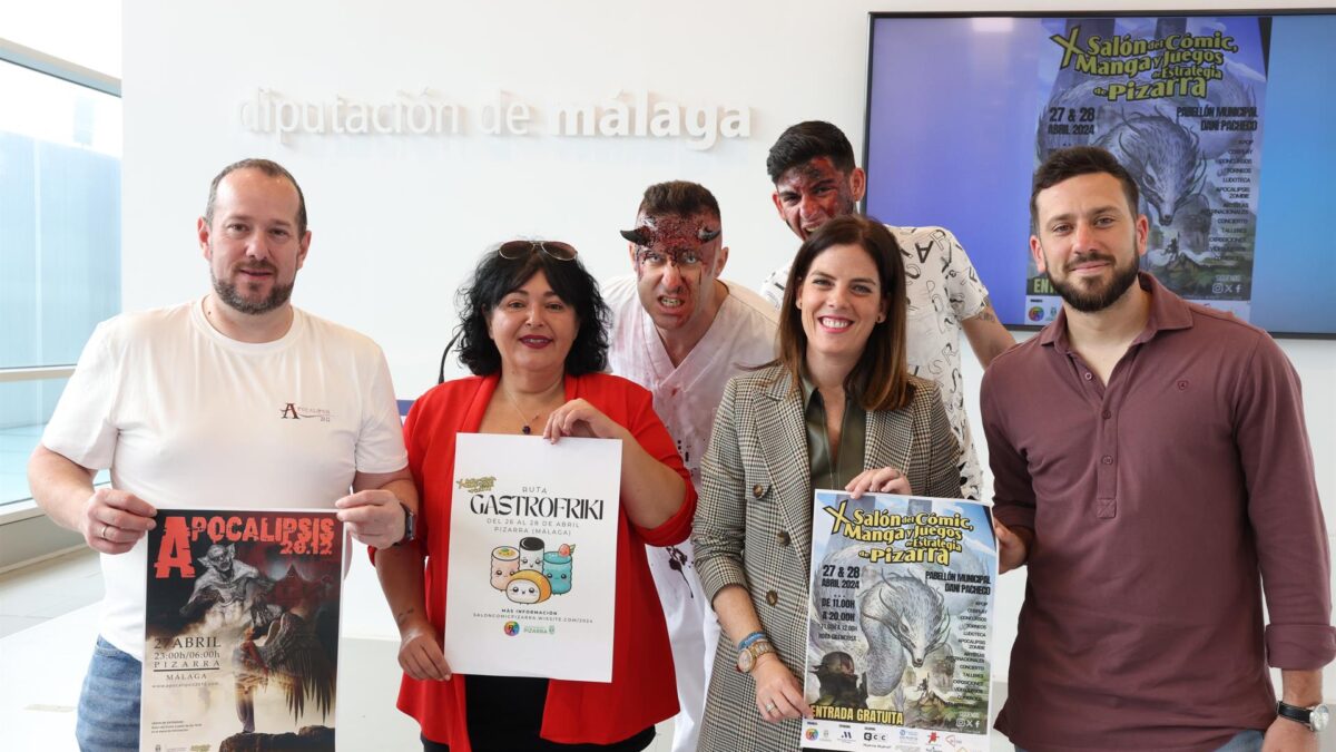 Pizarra celebra su X Salón del Cómic, Manga y Juegos de Estrategia con el impulso de la Diputación