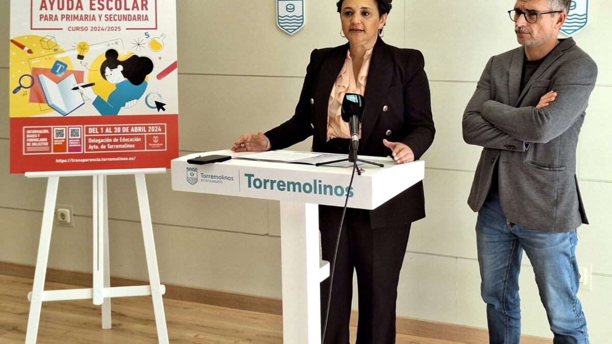 Torremolinos amplía las ayudas escolares desde Infantil a Secundaria hasta llegar a las 1.300 familias