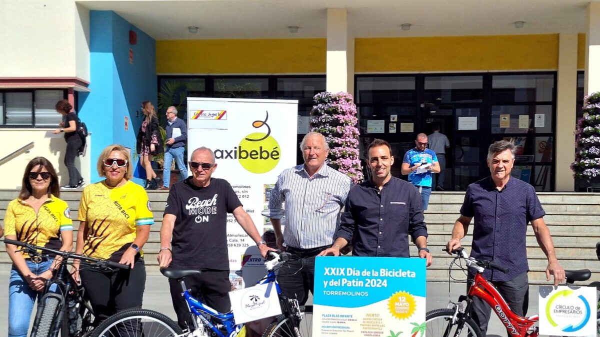 Torremolinos celebra el Día de la Bicicleta y del Patín el próximo domingo 12 de mayo
