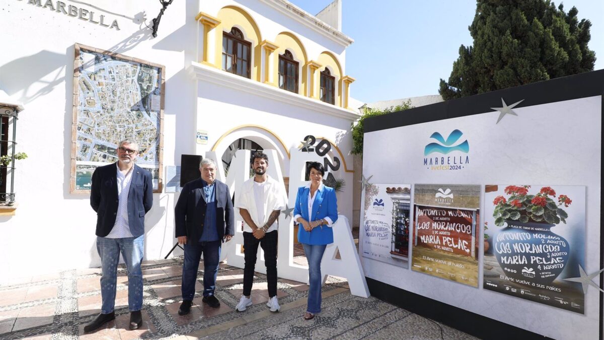 Antoñito Molina, Los Morancos y María Peláe encabezan el cartel del Marbella Live Fest 2024 en agosto