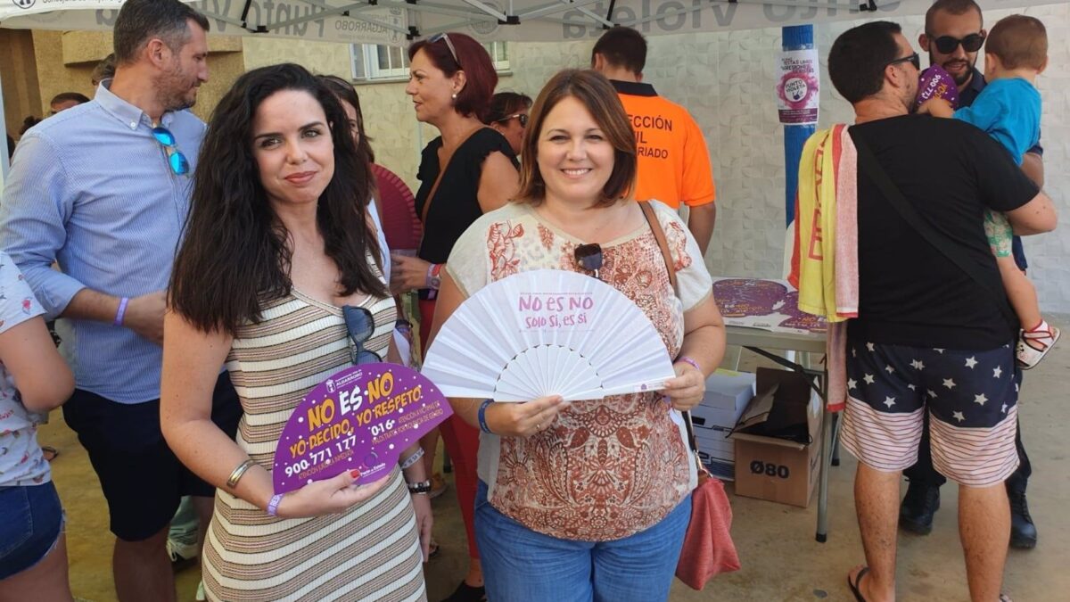 Diputación lleva los 'Puntos Violeta' a fiestas de municipios para informar y prevenir de la violencia de género