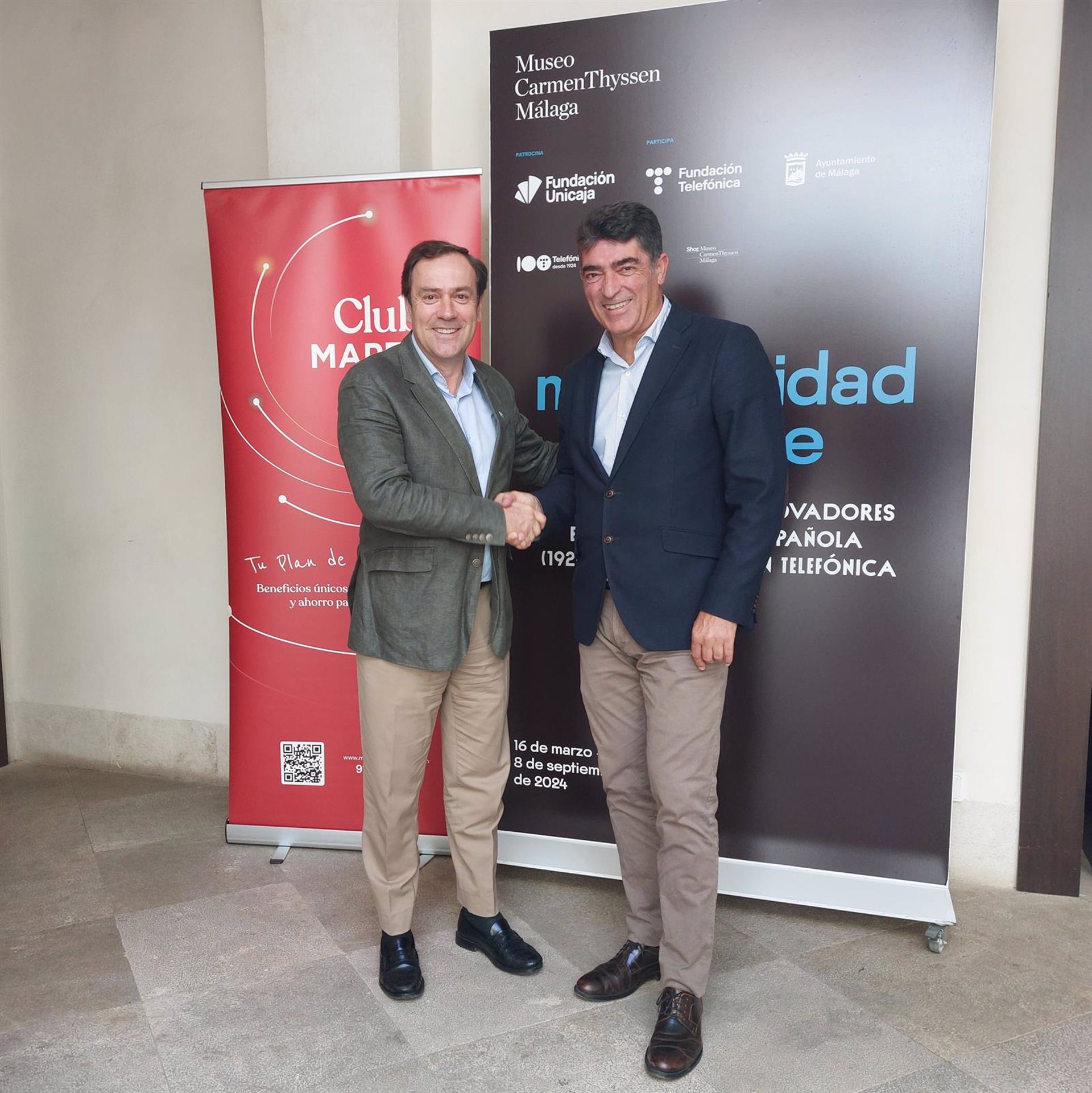El Museo Carmen Thyssen Málaga y Mapfre refuerzan vínculos mediante la firma de un acuerdo de colaboración