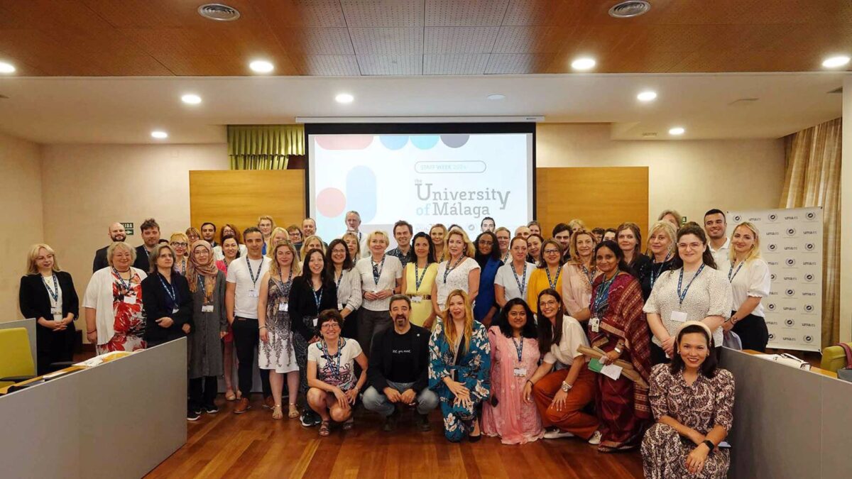 La Semana del Personal Erasmus+ de la UMA reúne a profesores, personal e investigadores de 20 países