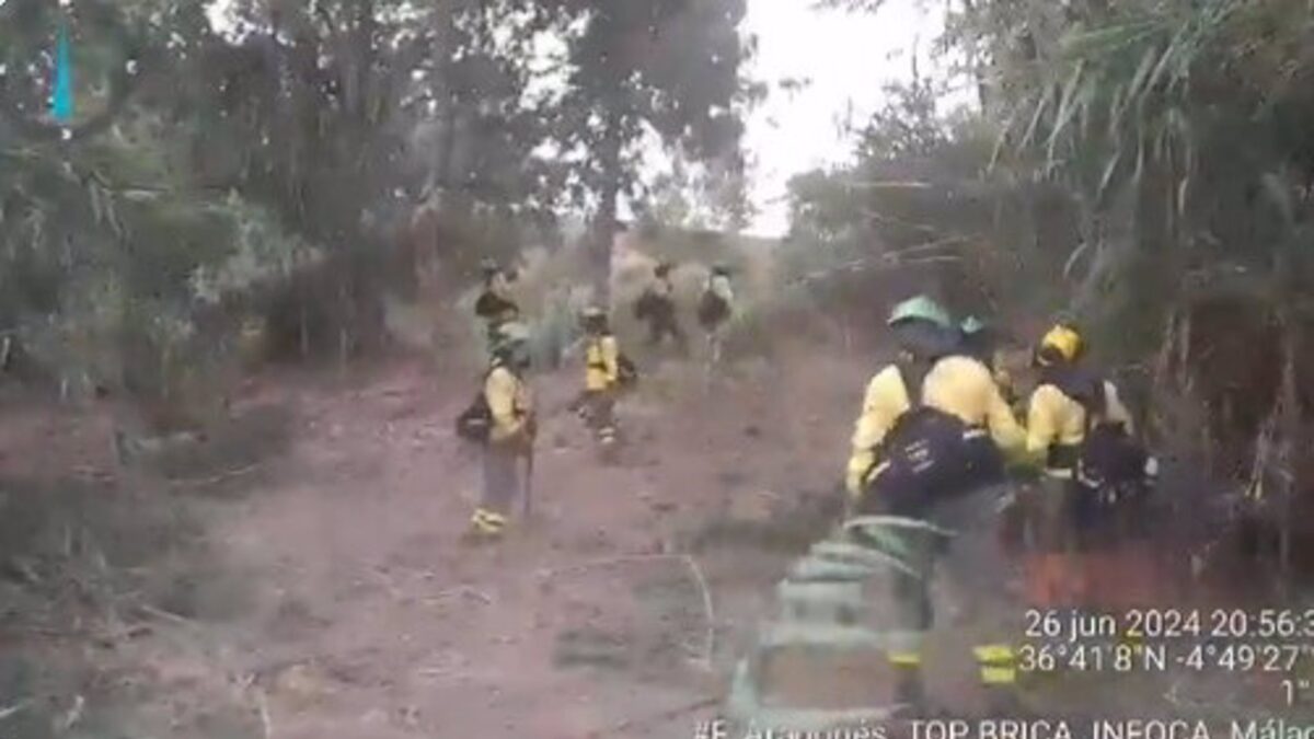 Controlado el incendio declarado en un paraje en Guaro