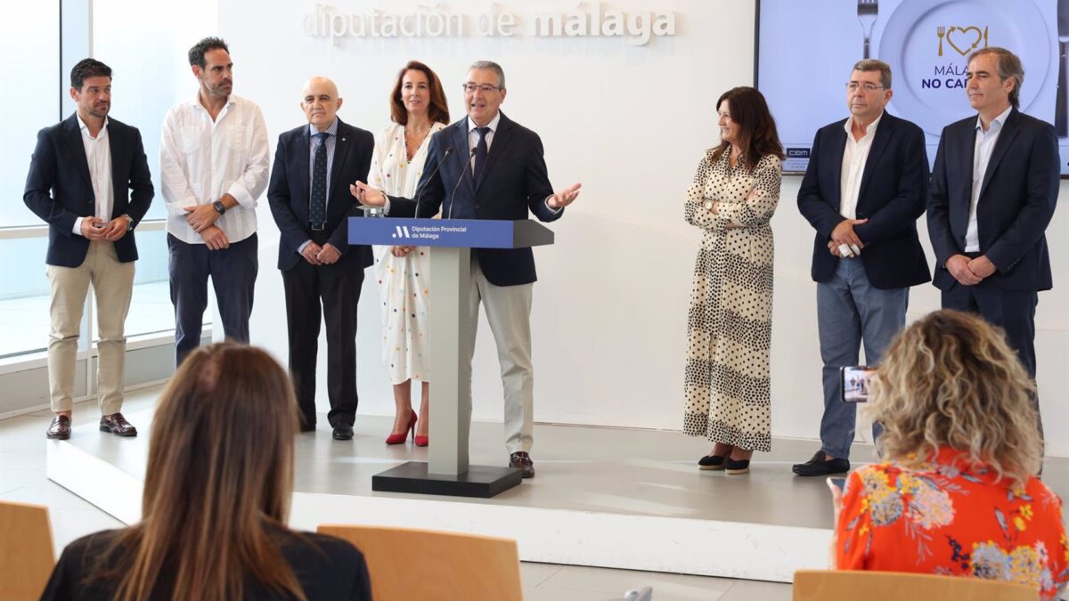Diputación crea una plataforma pionera para llevar excedentes alimentarios a 40.000 personas vulnerables