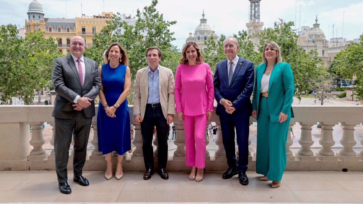 El alcalde pide reformar la financiación local junto a Valencia, Madrid, Zaragoza, Cartagena y Valladolid