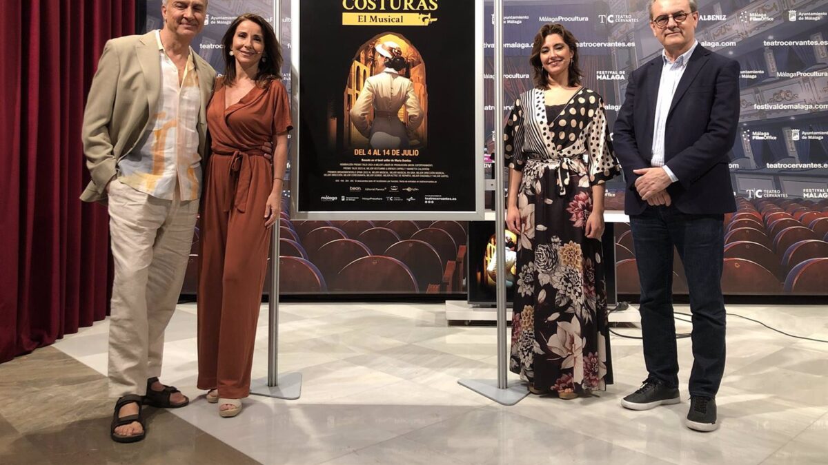 La gira nacional de 'El tiempo entre costuras' acaba en julio en el Teatro Cervantes de Málaga