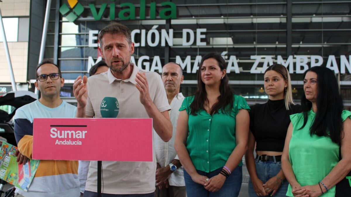 Marcellesi (Sumar): "Tenemos que pasar a los pasajeros desde los aviones a los trenes"