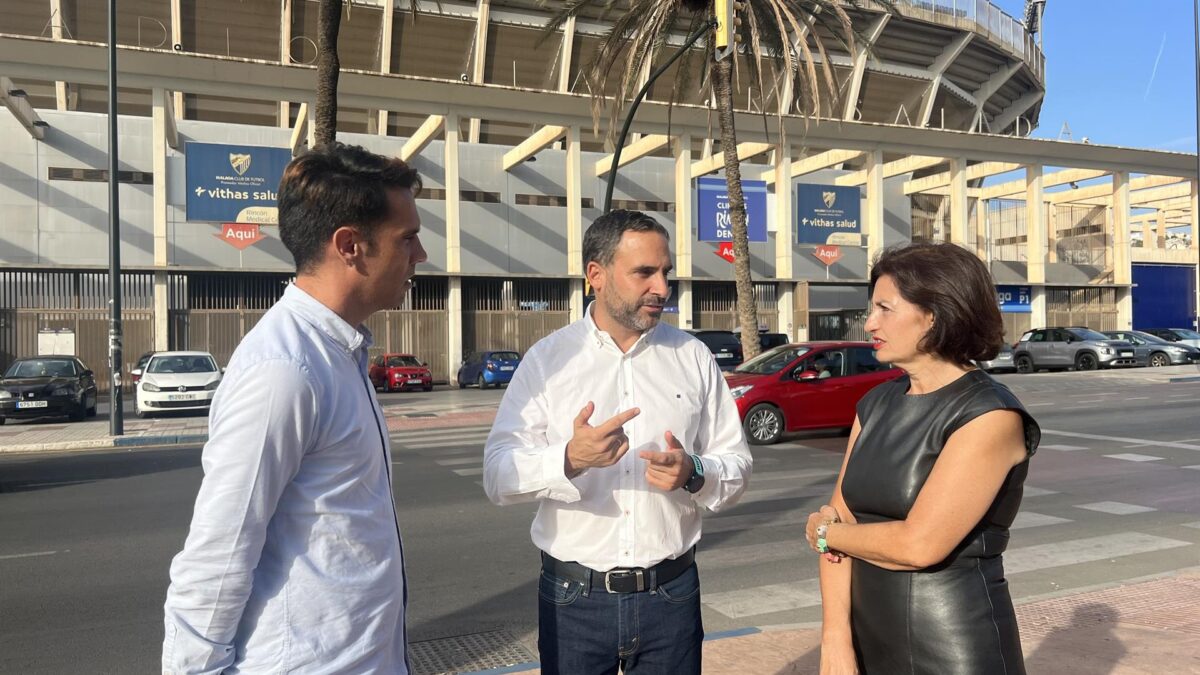 PSOE pide a Ayuntamiento promover reuniones con Diputación y Junta para abordar remodelación de La Rosaleda