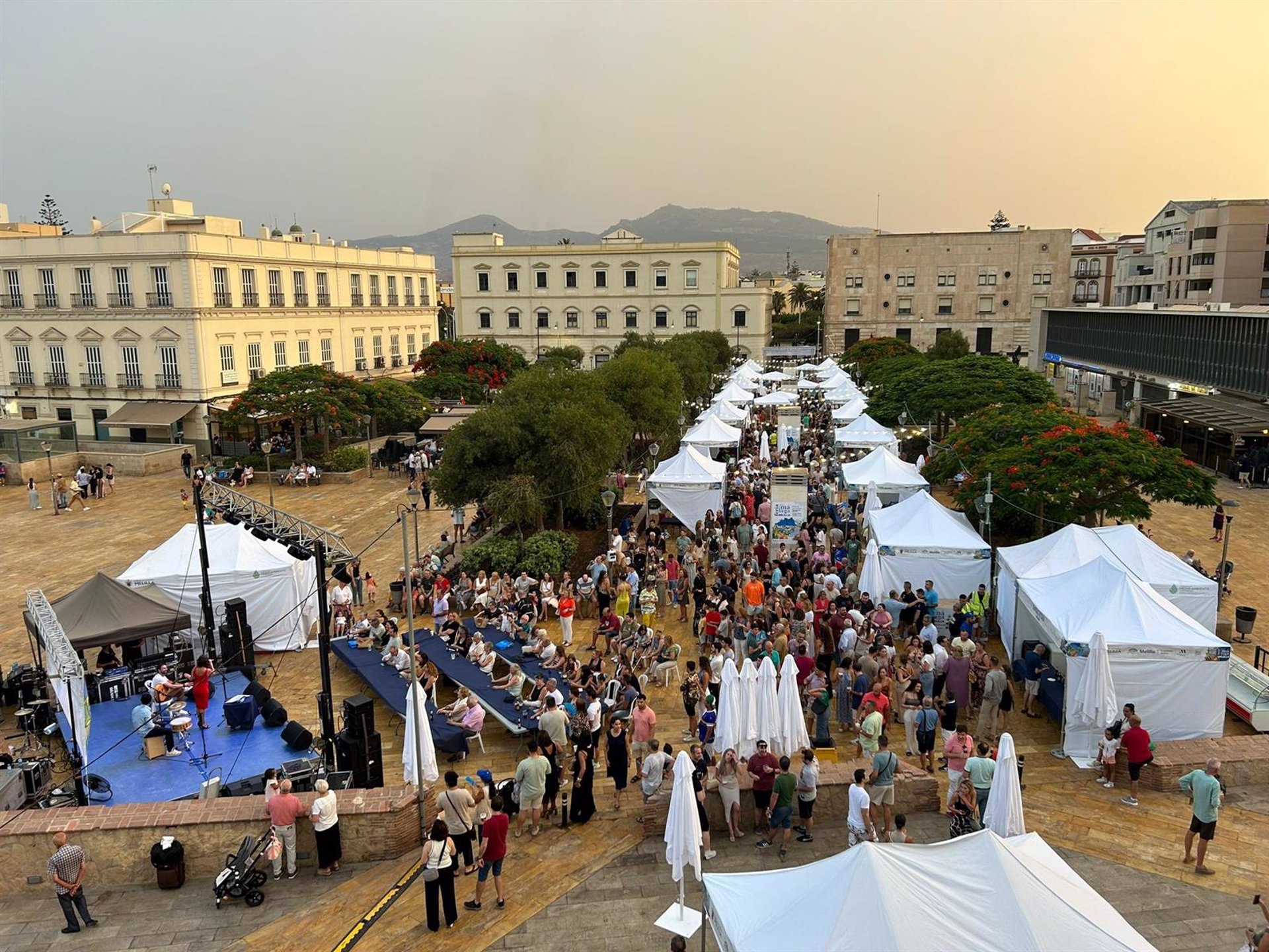 Arranca en Melilla la Feria Sabor a Málaga, el primer mercado de la marca que se celebra en una ciudad vecina