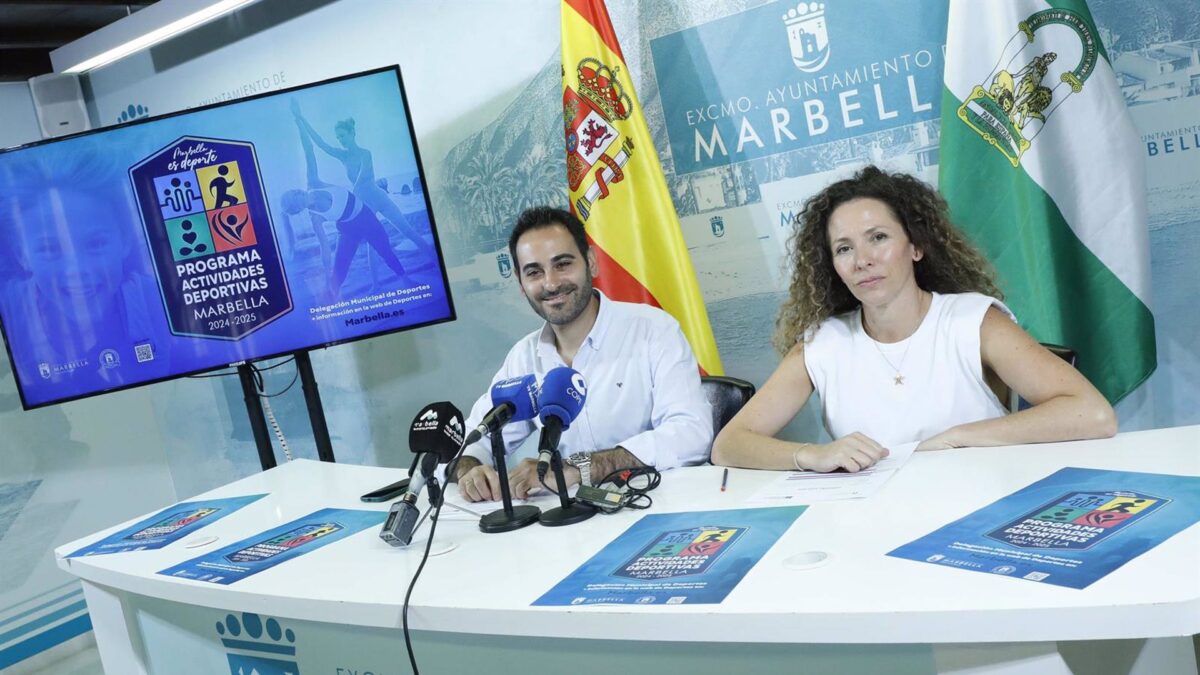 El Ayuntamiento de Marbella oferta 3.555 plazas dentro del programa de actividades deportivas 2024-2025
