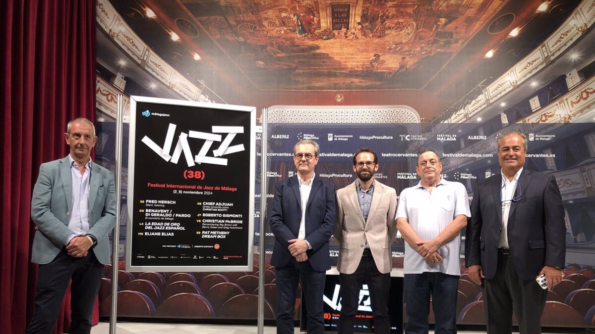 El guitarriasta Pat Metheny cierra el 38 Festival Internacional de Jazz de Málaga