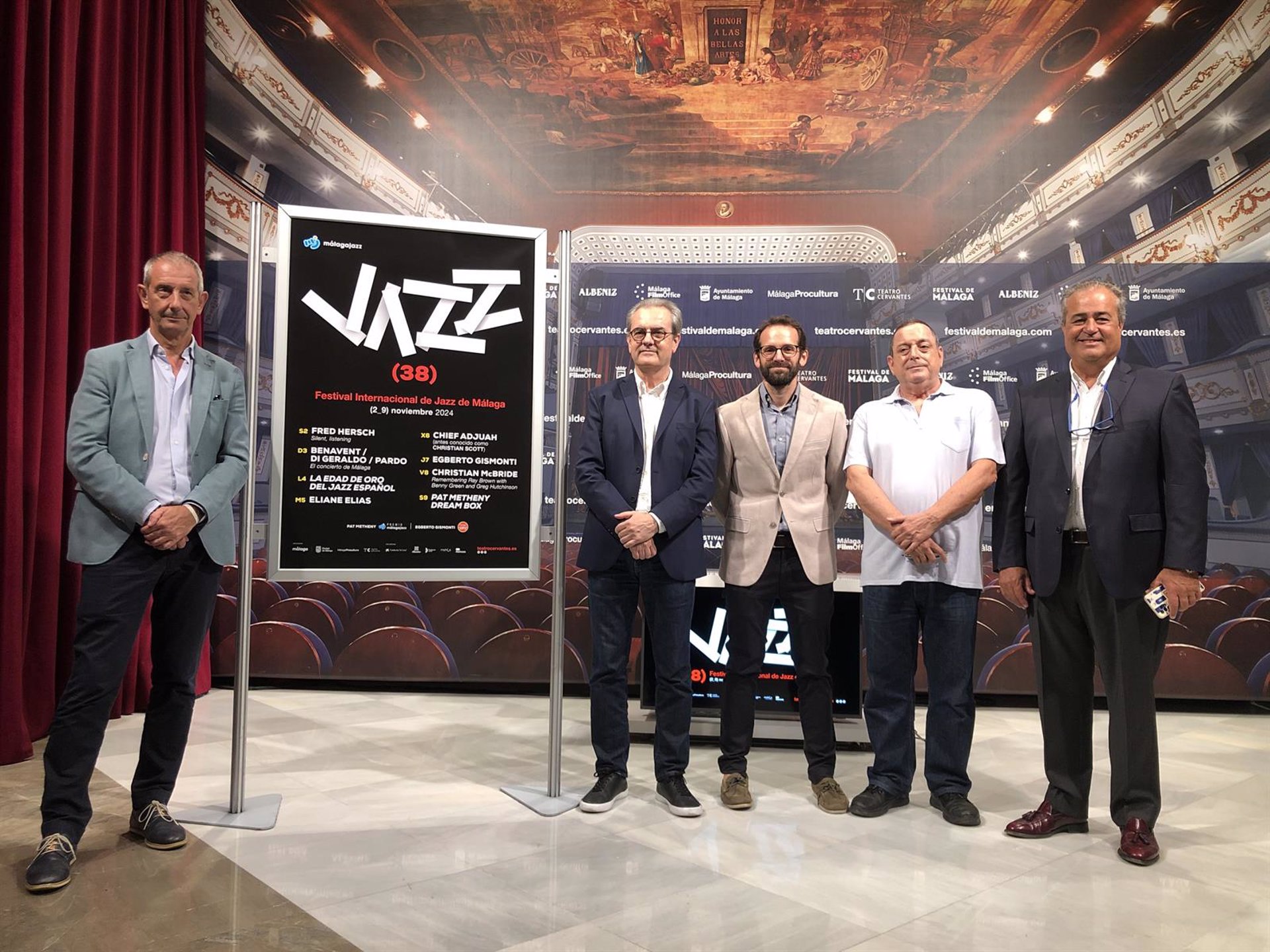El guitarriasta Pat Metheny cierra el 38 Festival Internacional de Jazz de Málaga