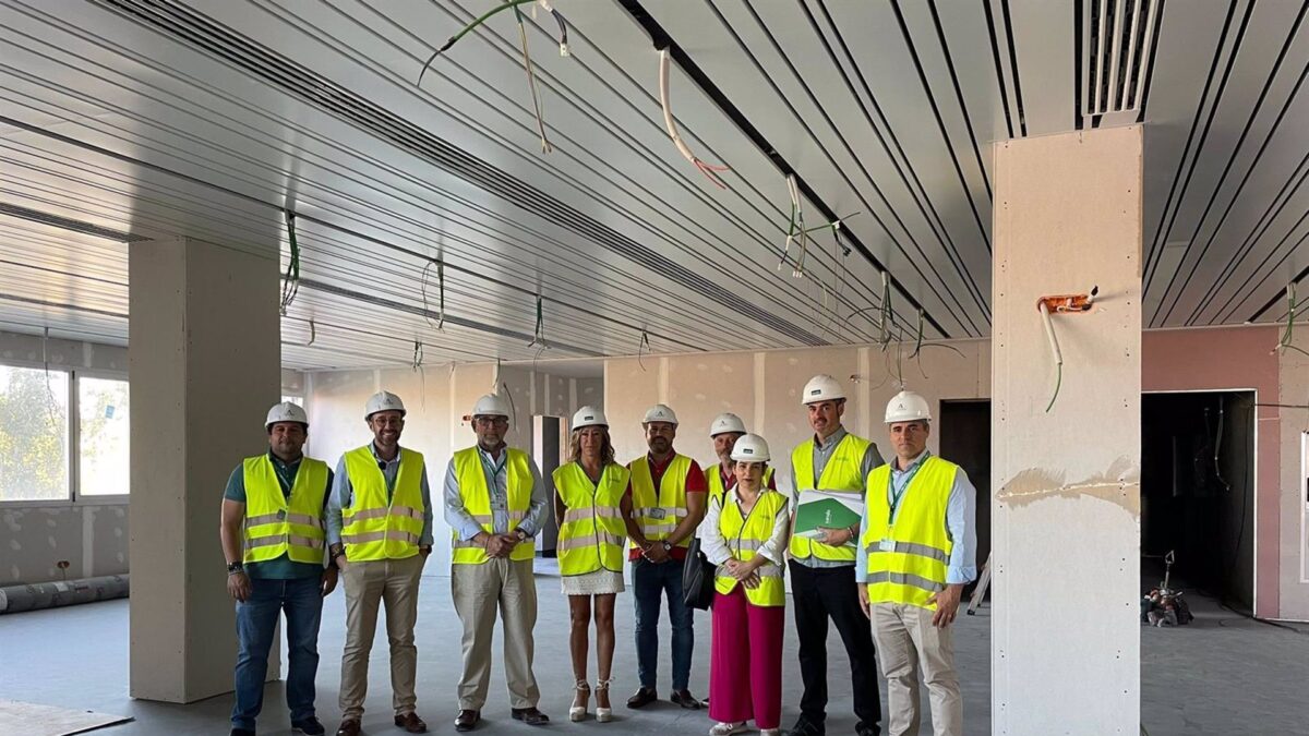 El nuevo Hospital de Día Oncohematológico del Hospital Clínico de Málaga afronta su última fase de construcción
