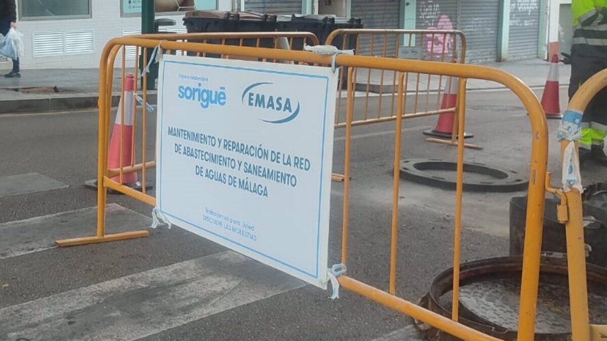 Emasa acometerá la próxima semana actuaciones que pueden producir afectaciones al agua o la movilidad