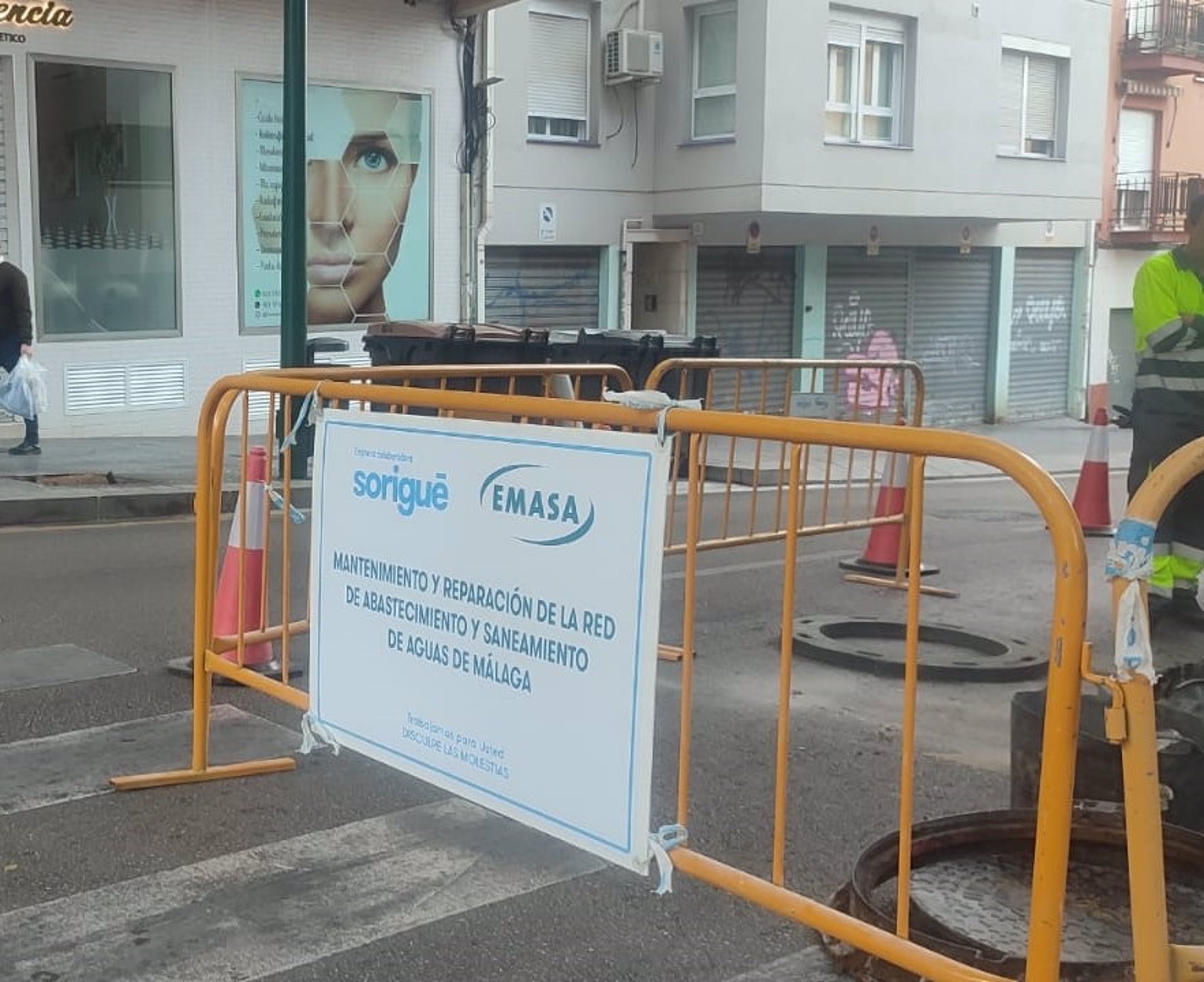Emasa acometerá la próxima semana actuaciones que pueden producir afectaciones al agua o la movilidad