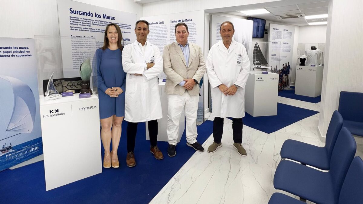 HM Santa Elena acoge la exposición 'Navegando hacia el futuro' dedicada a los éxitos del velero