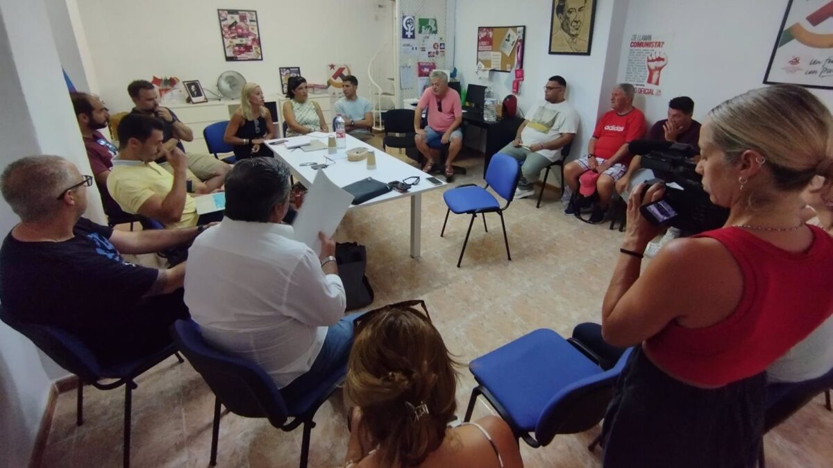 IU apuesta por un tren litoral que vertebre comarca como medio de transporte social desde Málaga hasta Algeciras