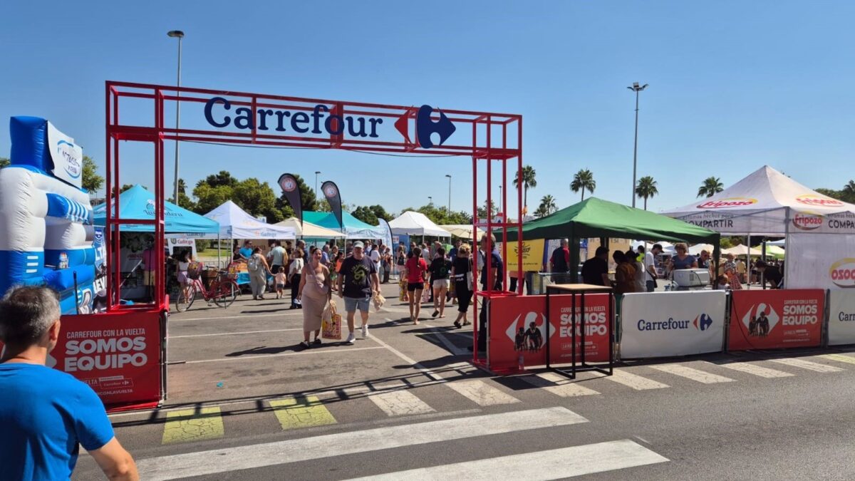 Carrefour amenizará el paso de La Vuelta por Málaga con actividades en Archidona y Antequera