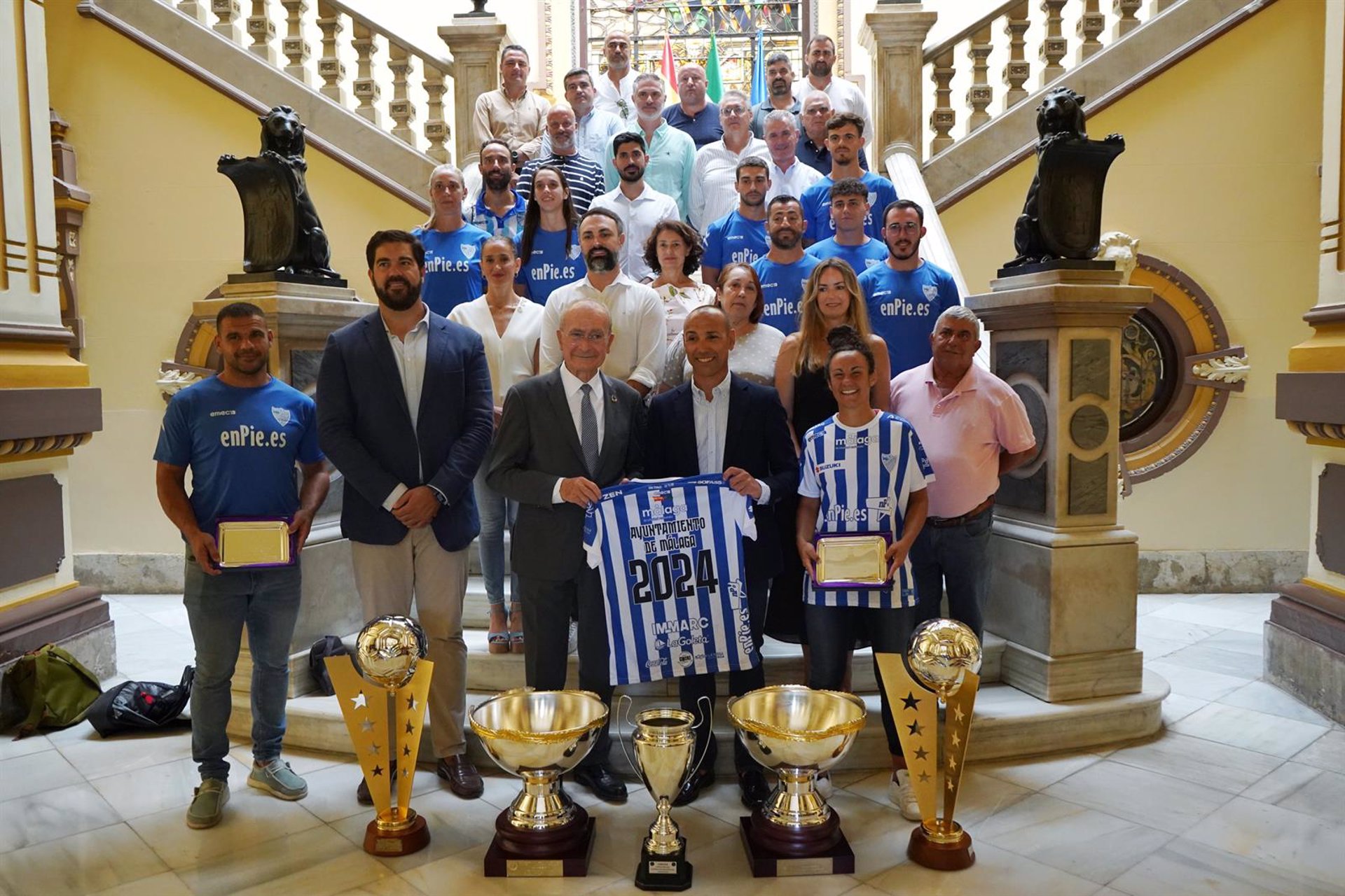 De la Torre recibe al Club Deportivo enPie Málaga de fútbol playa