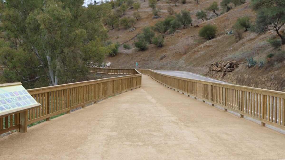 La Diputación promueve un proyecto europeo para diseñar nuevas actuaciones del Corredor Verde del Guadalhorce